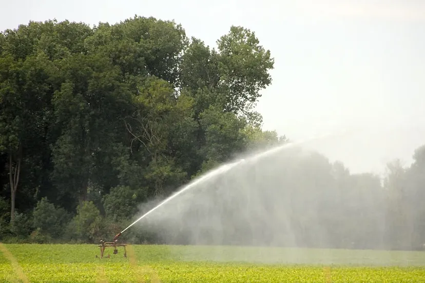 beregenen van gewasen