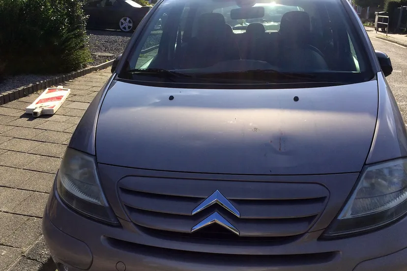 beschadigde citroen daalstraat geleen