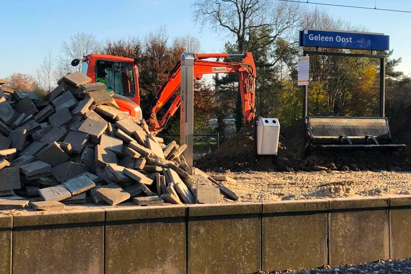 beurt voor staion geleen oost foto leon geilen