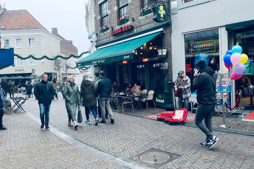 binnenstad sittard op 15 januari 2022