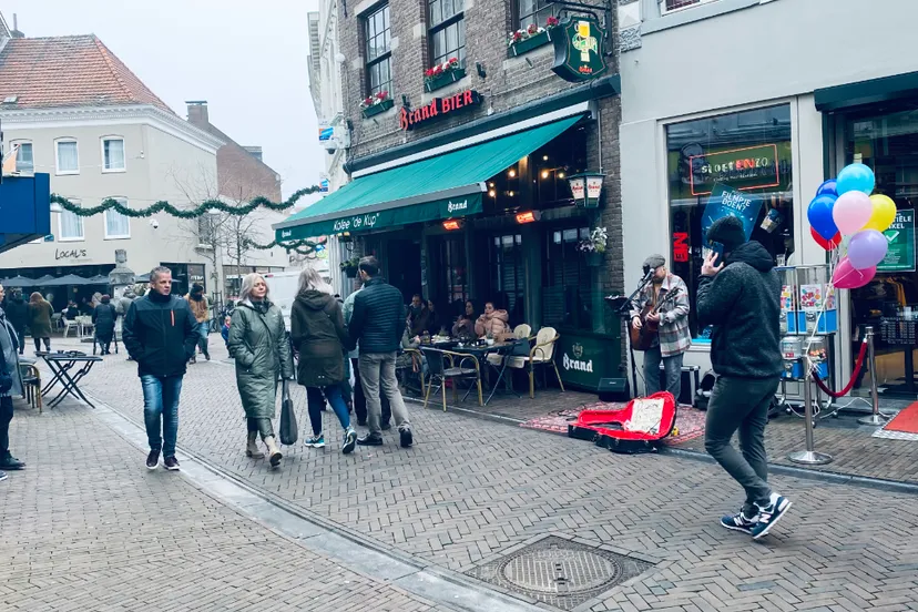 binnenstad sittard op 15 januari 2022