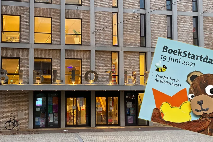 boekstartdag 2021 ligne bibliotheek ingang
