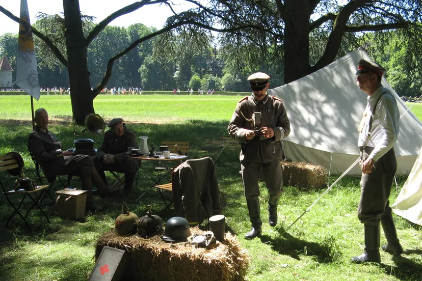 border village re enactment wo i