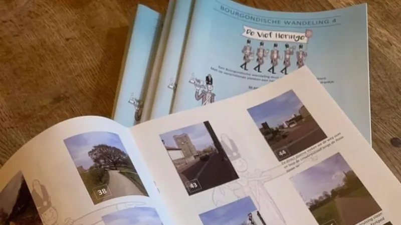 bourgondische wandeling de vief heringe