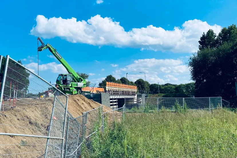 bouw nieuw spoorviaduct veeweg sanderbout 2