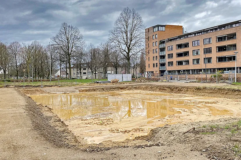 bouwterrein nieuwe brandweerkazerne sittard