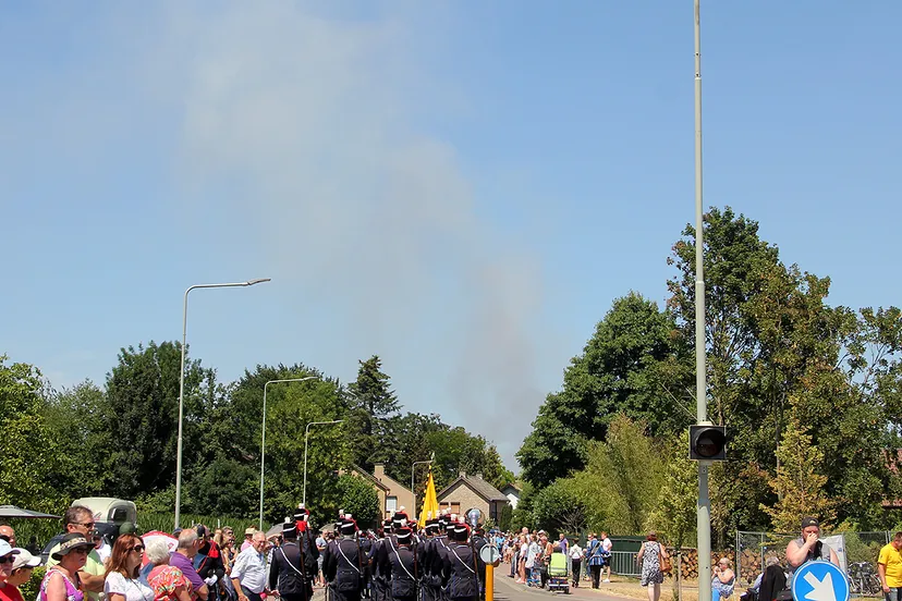 brand korenveld echt tijdens zlf nieuwstadt 2018