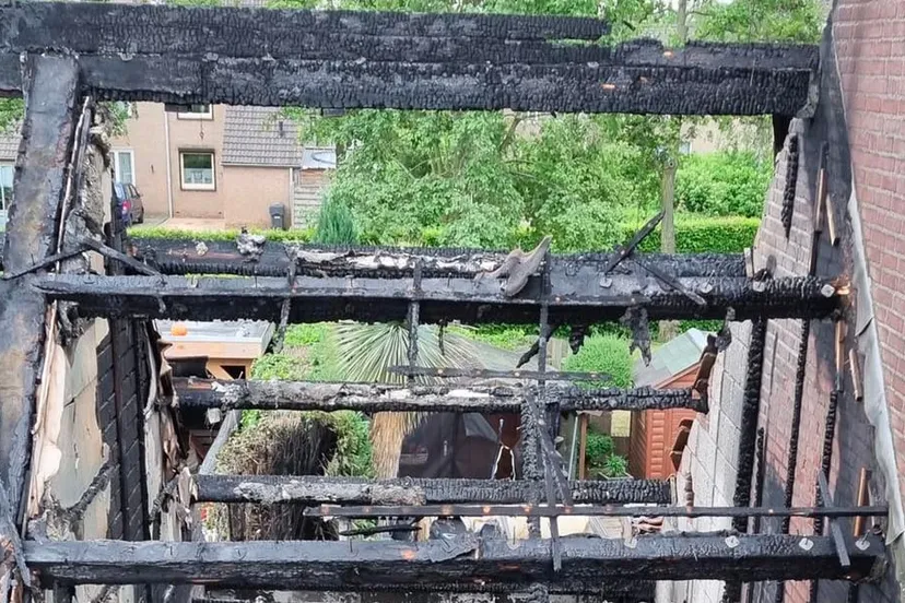 brand opbraakstraat geleen foto politie westelijke mijnstreek
