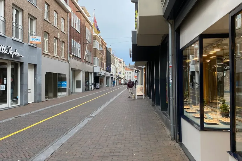 brandstraat woensdagmiddag 20 januari 2021 lockdown