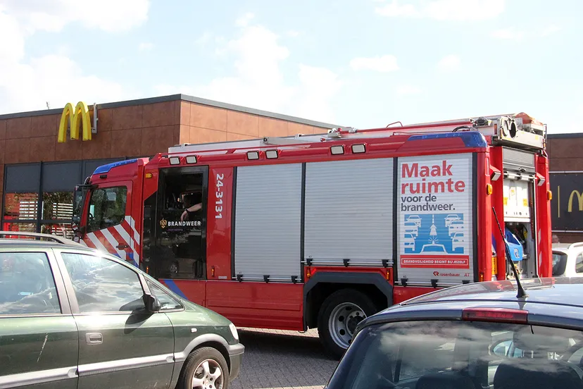 brandweer naar mcdonalds sittard