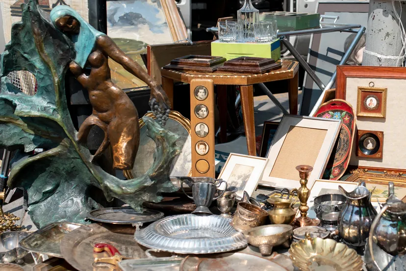 brocantemarktkraam