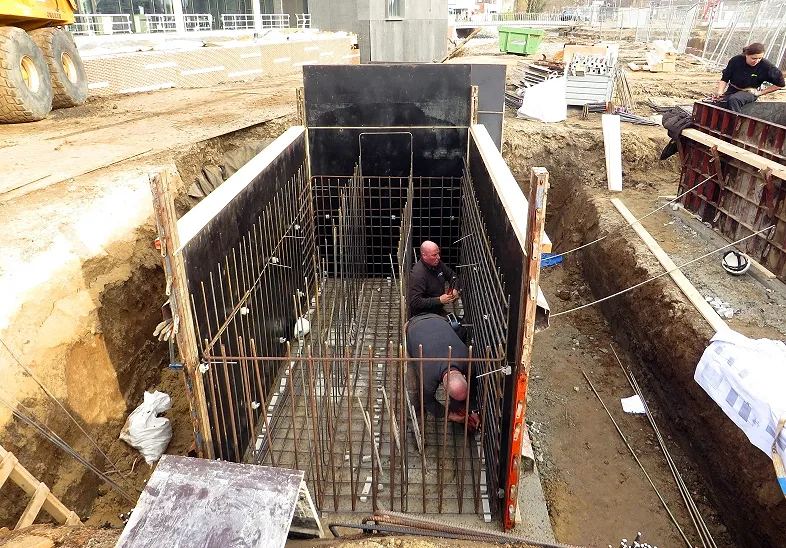 brug landhoofd ligne techniek plein