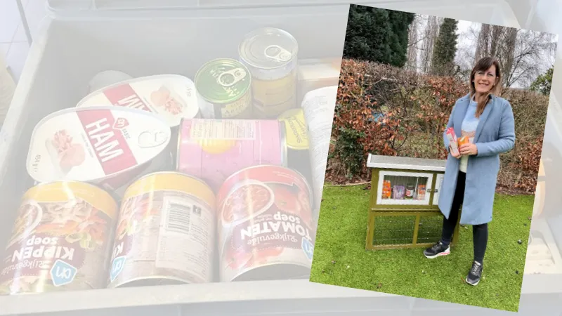 buurtkastje gabrielle essing demandt voedselbank krat levensmiddelen