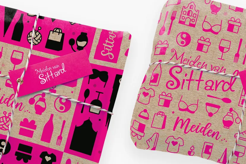 cadeaupapier meiden van sittard