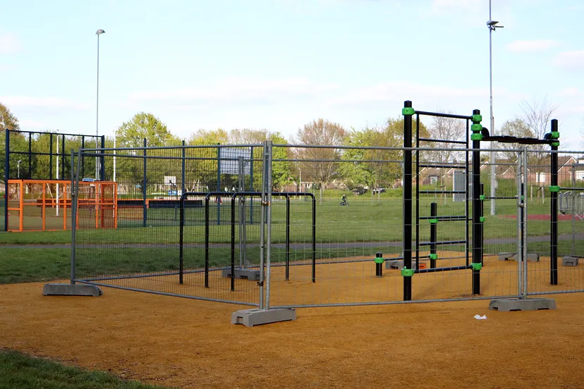 calesthenicsparkje gesloten