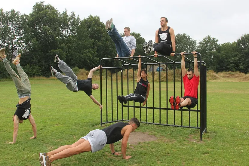calisthenics op bosspark