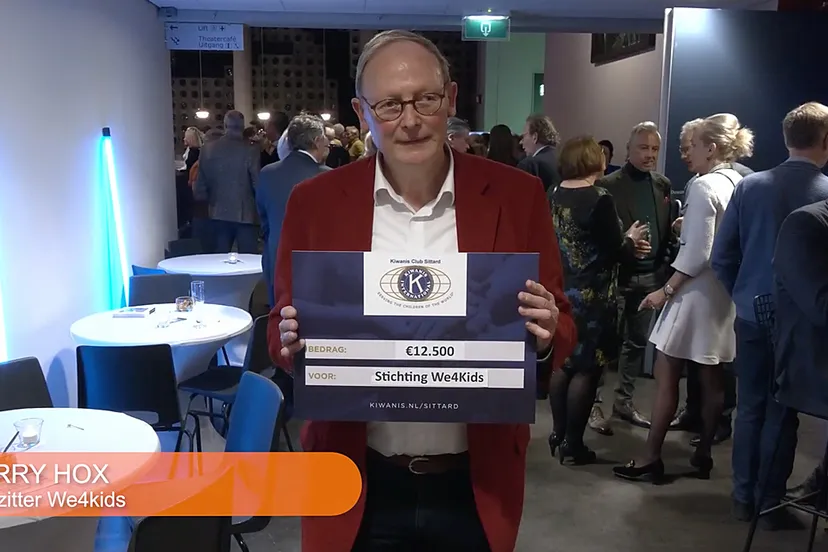 cheque 12500 euro we4kids