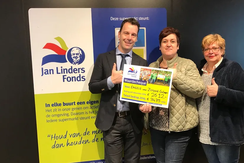 cheque jan linders voor engele januari 2017