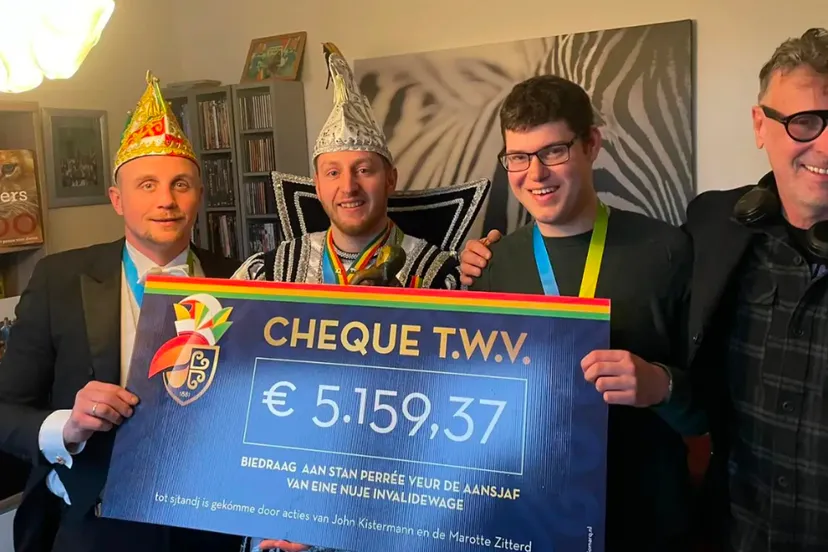 cheque voor stan perree