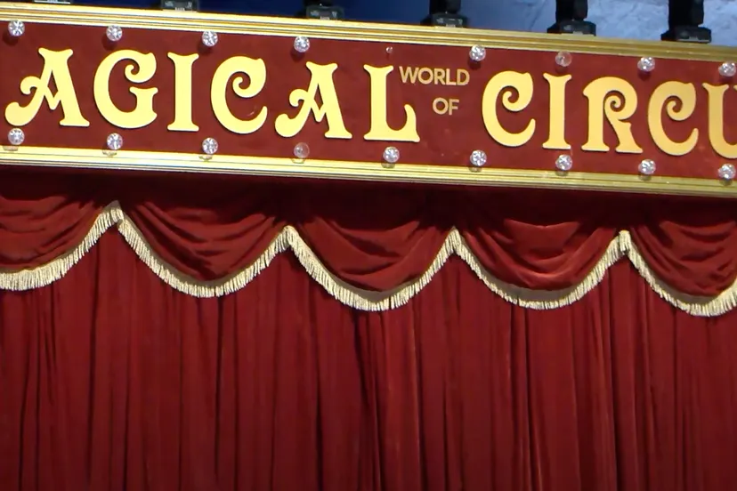 circus op de markt in geleen