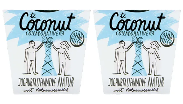 coconut yoghut ohne milch maar met melk