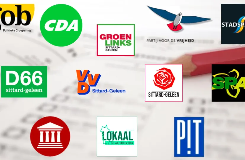 collage fracties gemeenteraad 2022 foto annet wagener