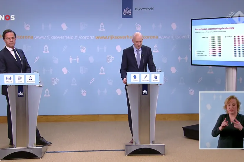 coronapersconferentie 25 januari 2022