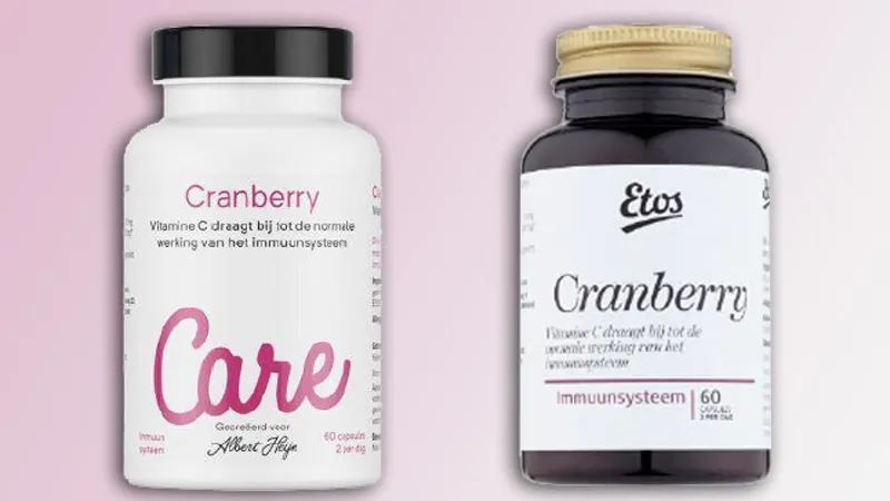 cranberry capsules ah en etos