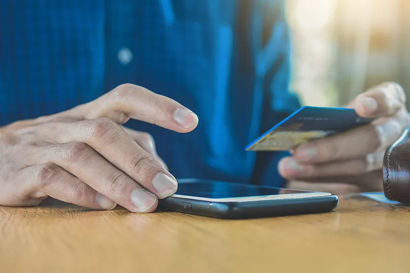 creditcard bankkaart mobiele telefoon