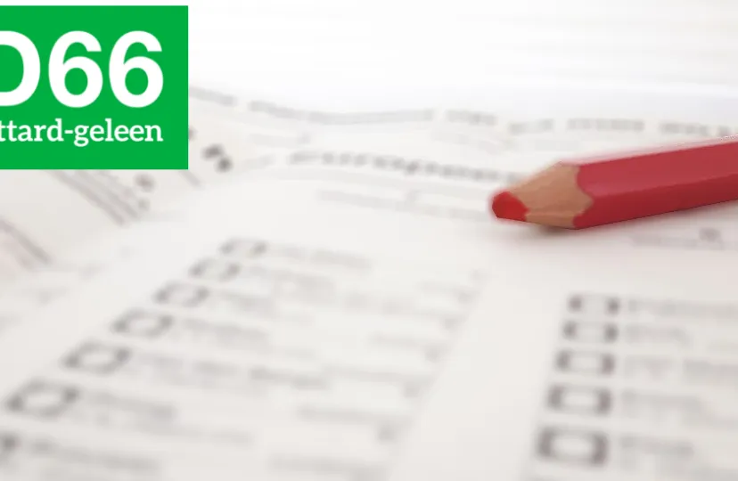 d66 stembiljet raadsverkiezingen 2022 foto annet wagener