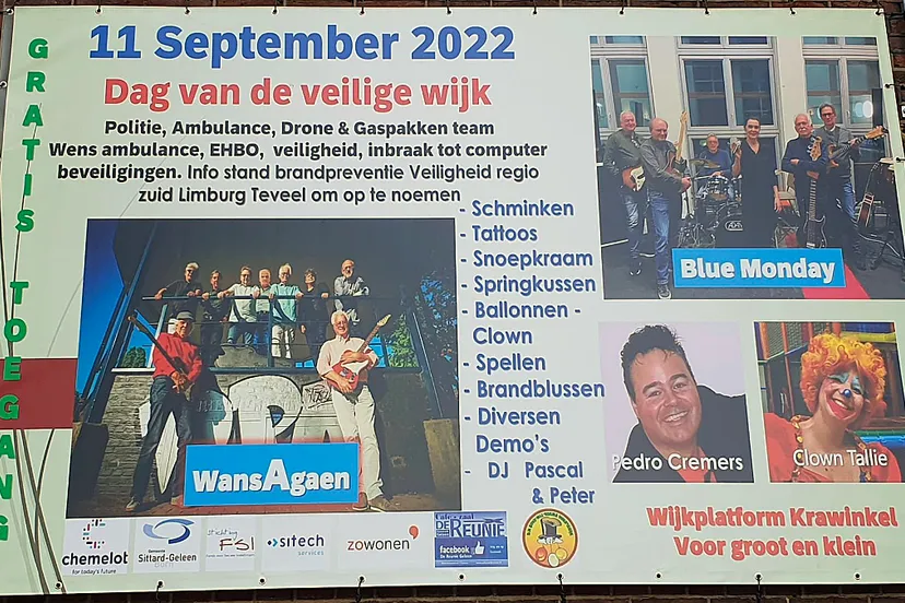 dag van de veilige wijk in krawinkel