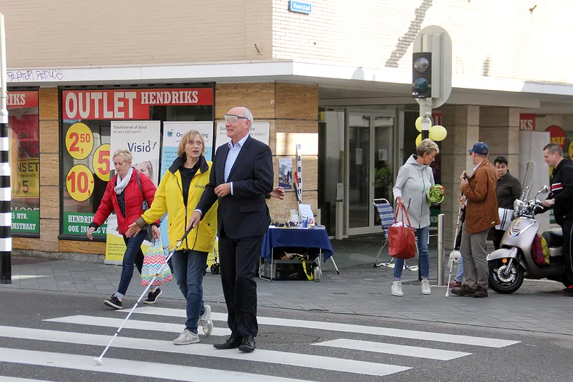 dag van de witte stok blind bert kamphuis