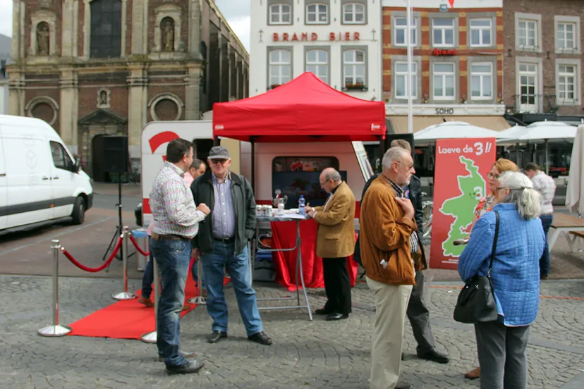 de 3 kes blerick op markt sittard
