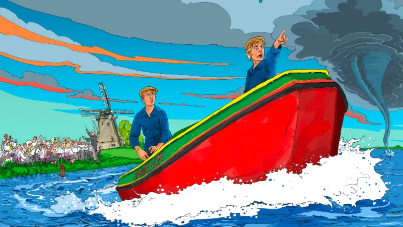 de schippers van de kameleon