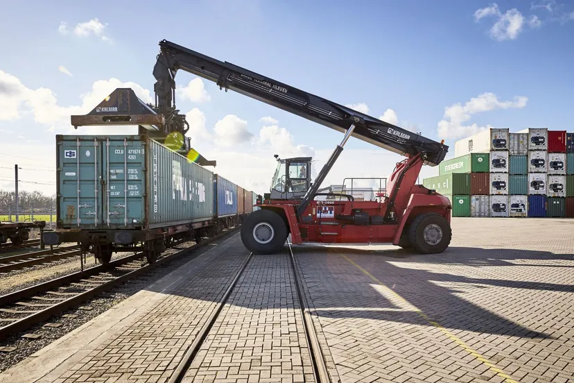 de trein als alternatief voor de vrachtwagen