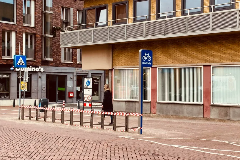 deelfietsenpunt bij station sittard 2022