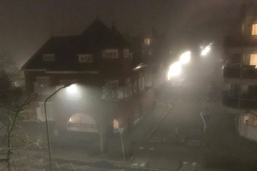 dichte mist in sittard