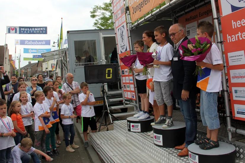 dikke banden race huldiging winnaars