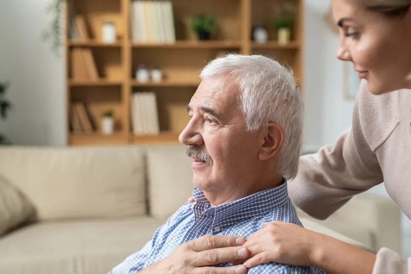 dochter mantelzorger voor vader