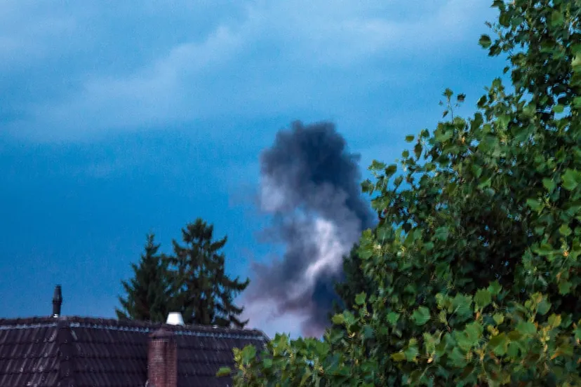 donkere wolk knallen bij dsm 5 juni