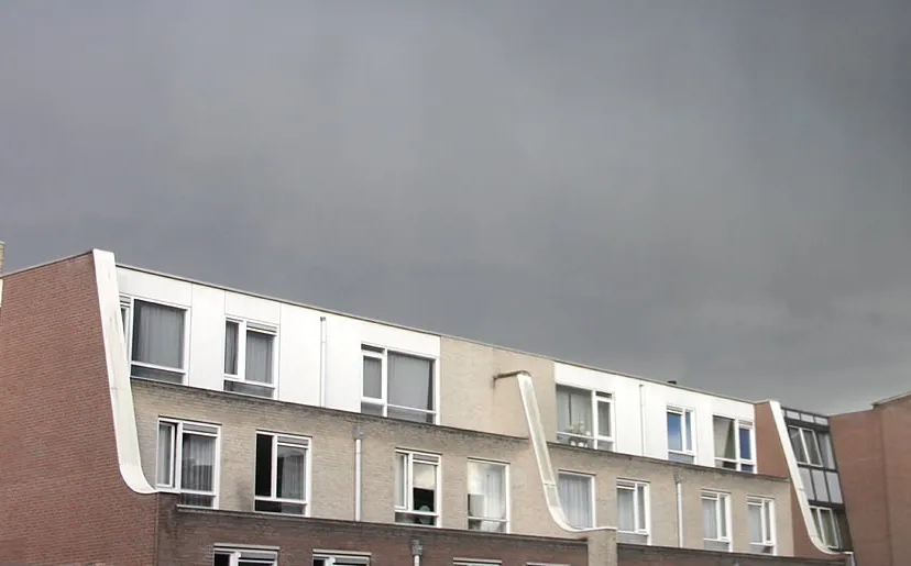 donkere wolken donkere lucht onweer