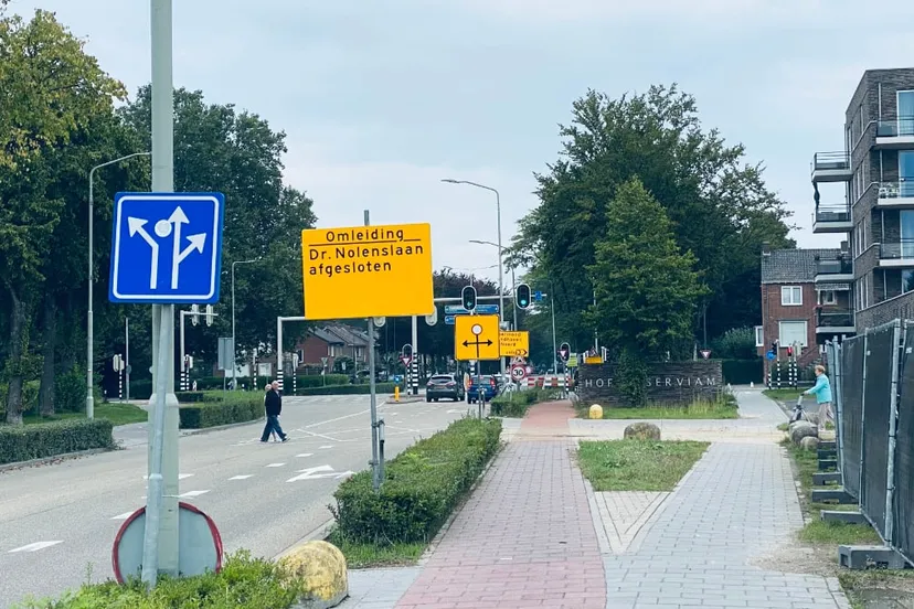 dr nolenslaan afgesloten