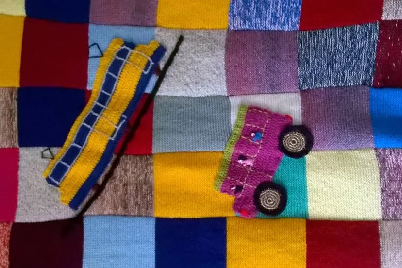 droomdekentje de regenboogboom