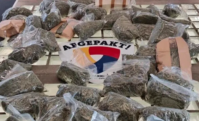 drugsvondst in woning in overhoven