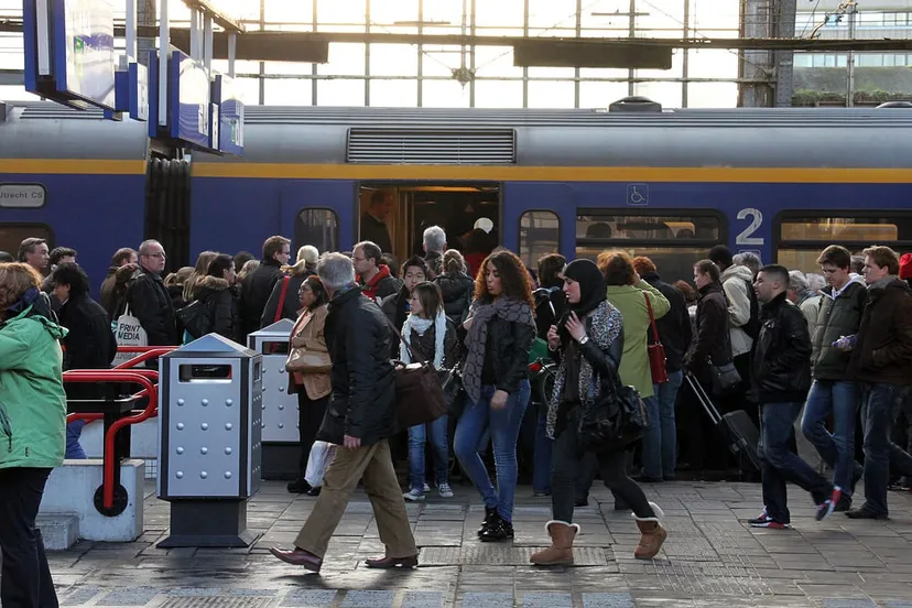 drukte op station cc0