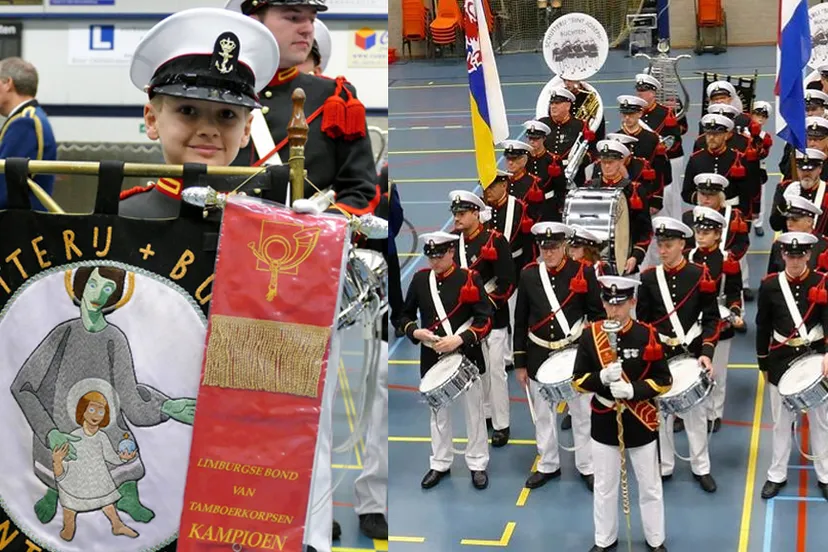drumband schutterij st joseph de winnende drumband