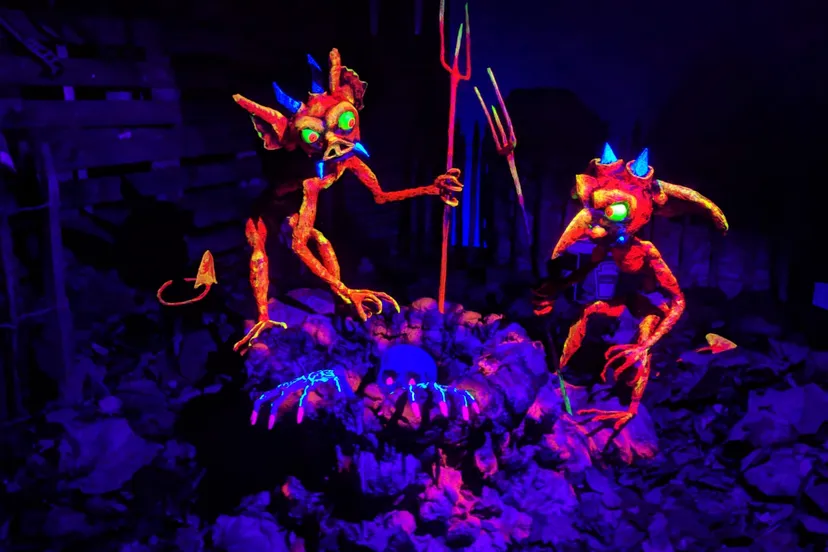 duiveltjes boe in de zoo