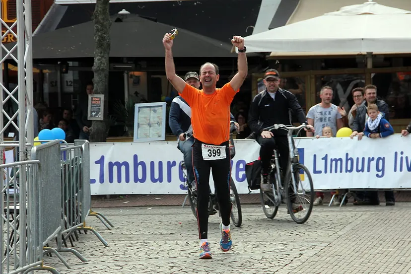 eerste wedstrijdloper