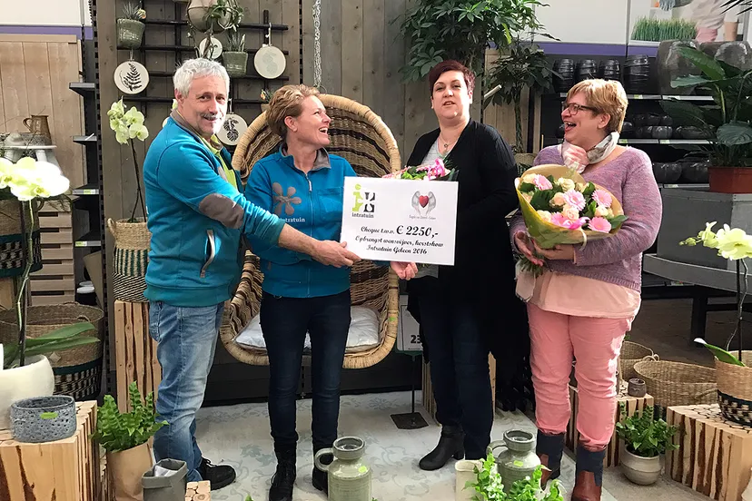 engele van zitter gelaen donatie van intratuin