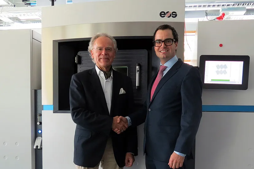 eos xilloc handshake 3d printing